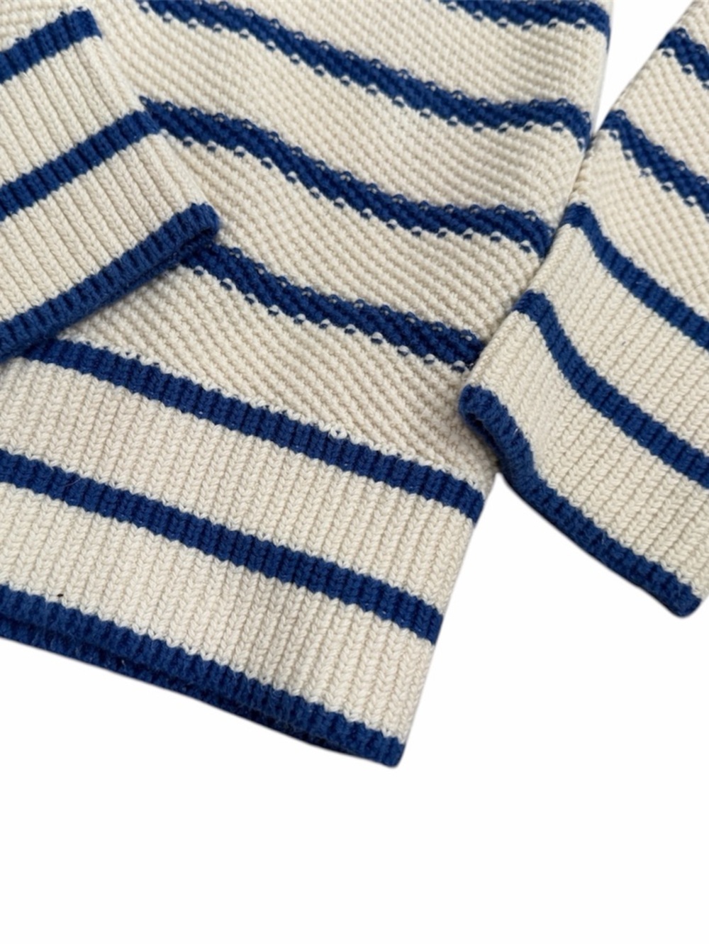 Boden Striped Cotton Sweater - Picture 3 of 8